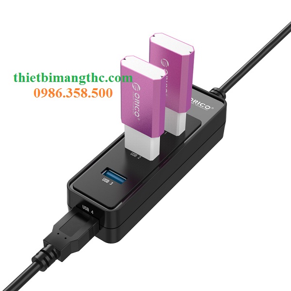 Bộ chia USB 3.0, Hub 4 cổng USB 3.0 Orico